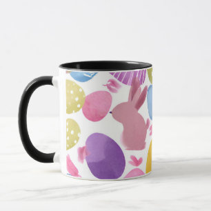 Hase mit Ostereiern Tasse