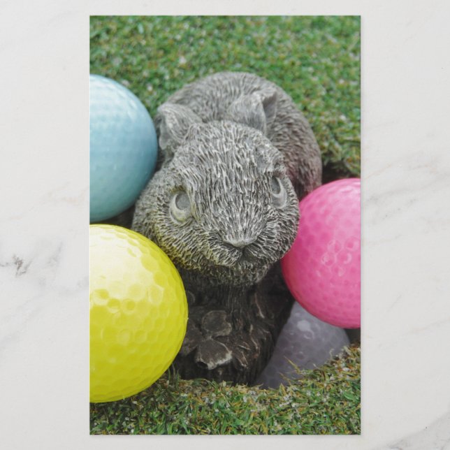Hase mit rosa blaugelbem Ei (Vorderseite)