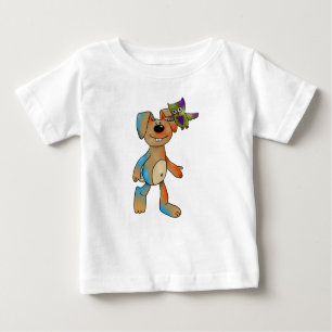 Hase und Eule Baby T-shirt