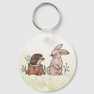 Hase und Igel Schlüsselanhänger