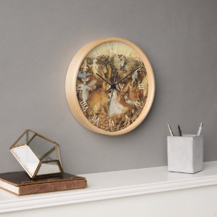 Hase unter den Feen, Vintage-Feengeschichten Uhr