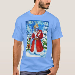 Hase-Weihnachten - fröhliches Krishna ॐ T-Shirt