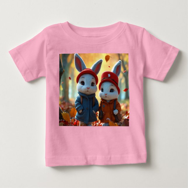 HaselDuo in Pixar Style Baby T-Shirt (Vorderseite)
