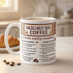 Haselnuss-Kaffee-Rezept Kaffeetasse