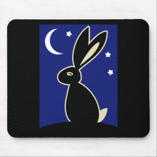 Hasen an der Dämmerung Mousepad