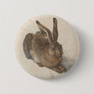 Hasen durch Albrecht Durer Button