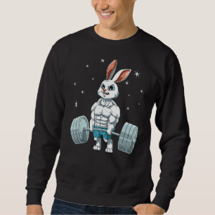 Hasen-Fitness-Fitnessstudio für Hasen Sweatshirt