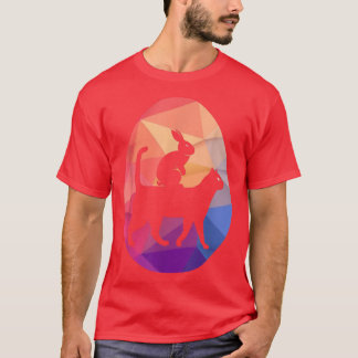Hasen Geschenk Vintage Hase Schwester Kaninchenlie T-Shirt