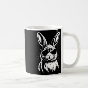 Hasen-Gesicht mit Sonnenbrille für Jungen Männer K Kaffeetasse