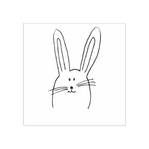Hasen Gummistempel