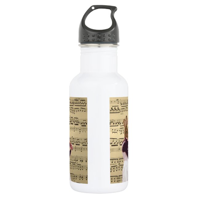 Hasen-Kaninchen-Geiger Trinkflasche (Vorderseite)