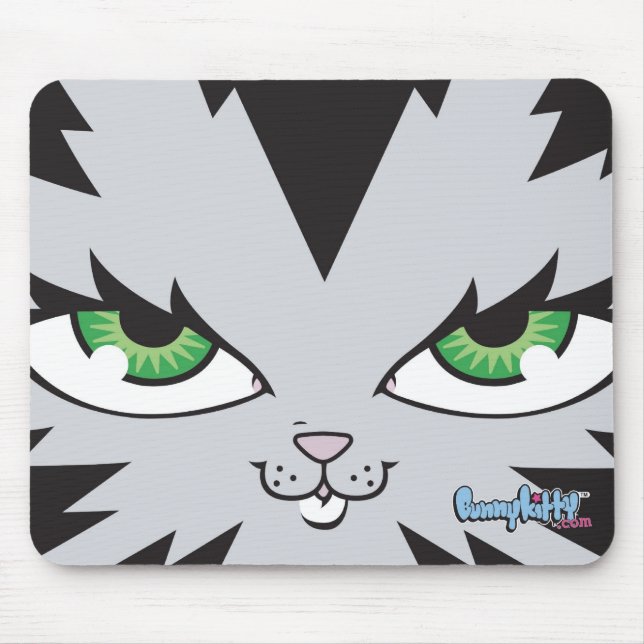 Hasen-Kitty-Gesicht-Mauspad Mousepad (Vorne)