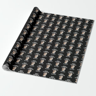 Hasen Kunst Süße Kaninchen Hase Design Männer Frau Geschenkpapier