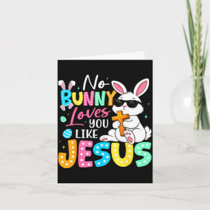 Hasen liebt wie Jesus für Kinder Junge Mädchen Fra Karte