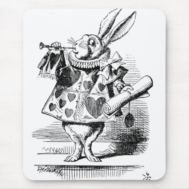 Hasen-Mauspad Mousepad (Vorne)