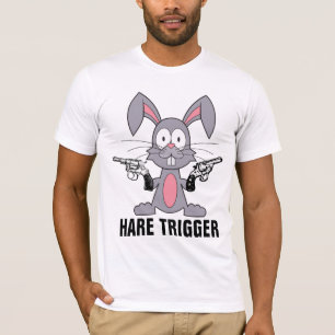 HASEN MIT WAFFEN, HASE TRIGGER T-SHIRTS