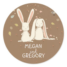 Hasen, niedliche Siegel