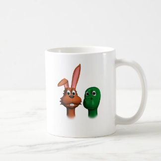 Hasen und Tortoise01 Tasse