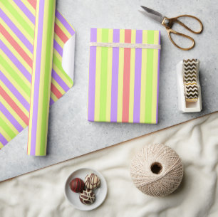 Hasenbänder Streifen Geschenkpapier