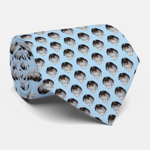 Hasenbär-Krawatte (Light Blue) Krawatte