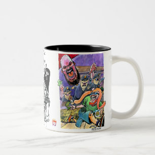Hasenbrigade Zweifarbige Tasse
