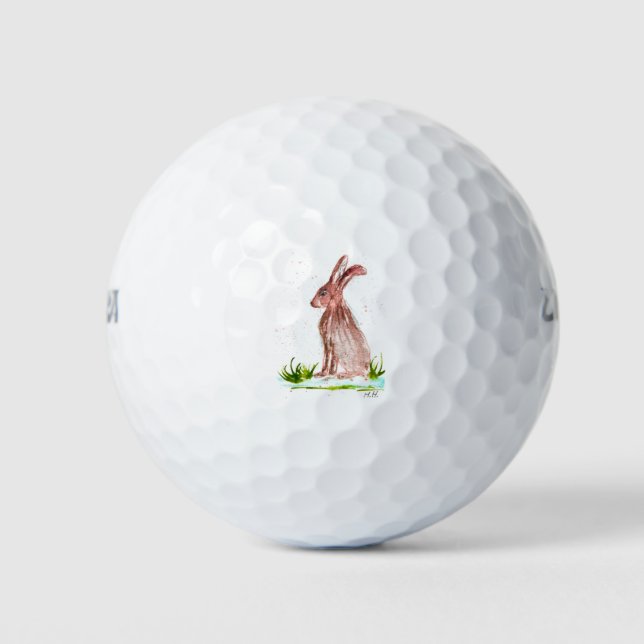 Hasenhaine Golfball (Vorderseite)