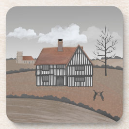 Hasenhaus Getränkeuntersetzer