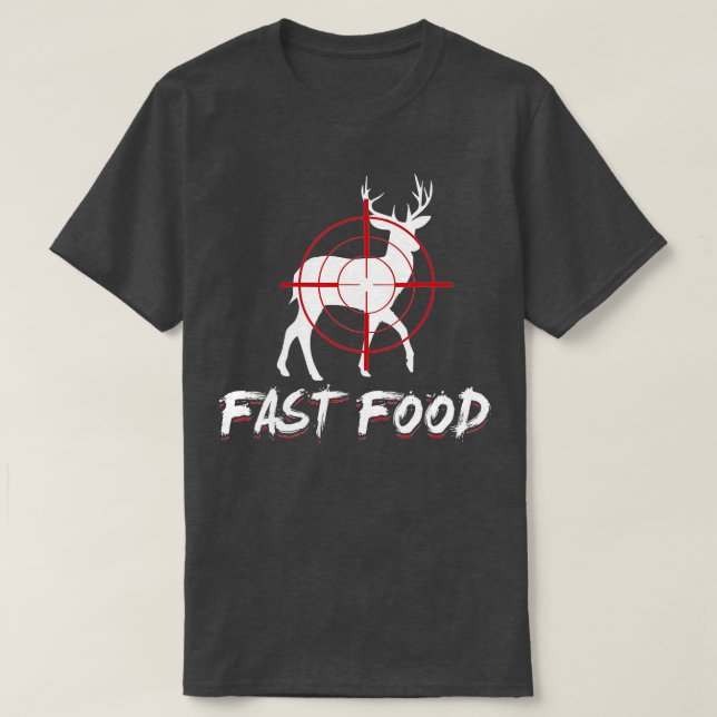Hasenjagd auf Frauen und Männer Hirsche oder Elche T-Shirt (Design vorne)