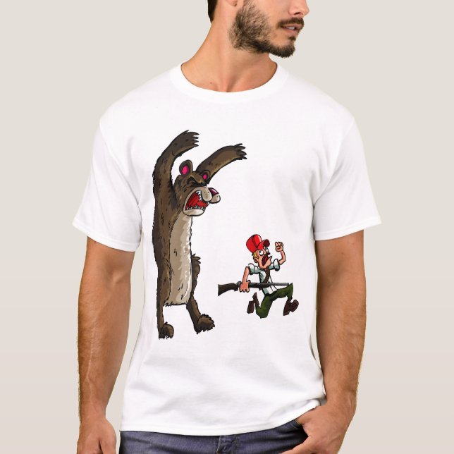 Hasenjäger und Bärenjäger-Shirt T-Shirt (Vorderseite)