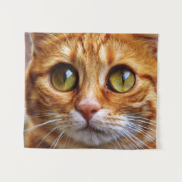 Hasenkatze Wandteppich