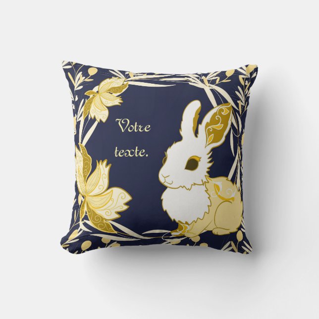 Hasenkoko Kissen (Vorderseite)