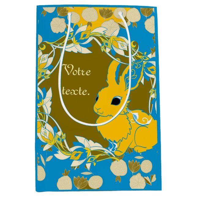 Hasenkoko Mittlere Geschenktüte (Vorderseite)