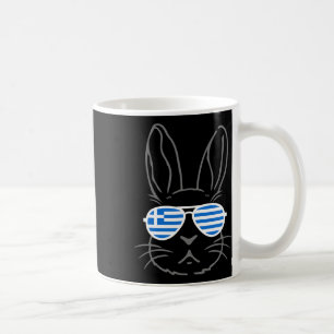 Hasenohren-Sonnenbrille Lustiger Ostern 2025 Griec Kaffeetasse