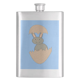 Hasenschlacht aus eggewitzten Flaschen Flachmann