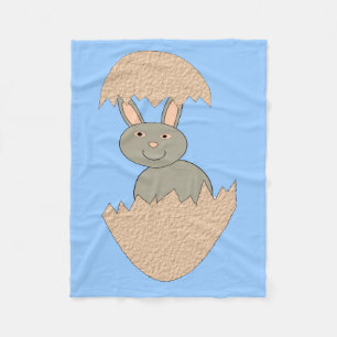 Hasenschlacht aus Eierwein Fleece Blanket