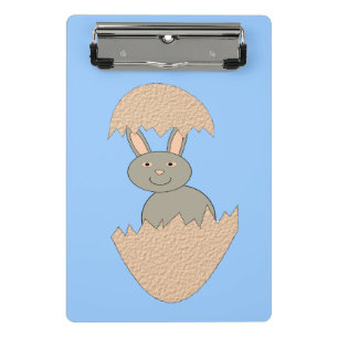 Hasenschlaf aus der Egg Weird Mini Clipboard Mini Klemmbrett