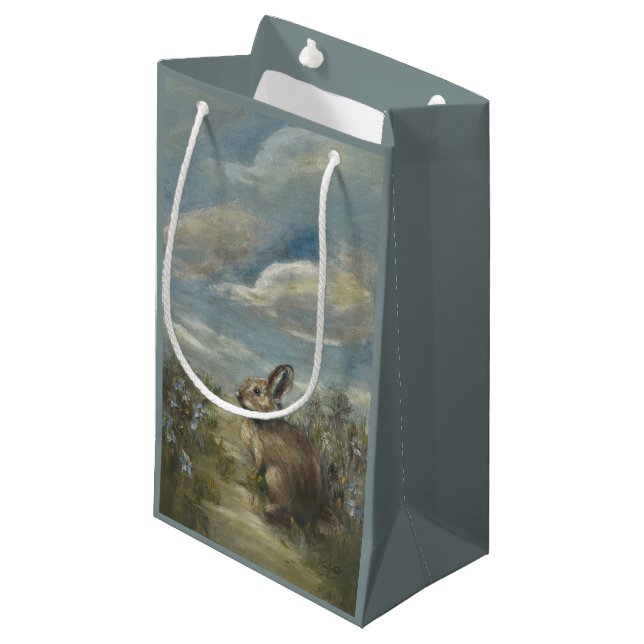 Hasenstraße Kleine Geschenktüte (Vorderseite Schrägansicht)