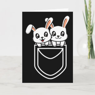 Hasentasche Lustiger Hase Ostern Männer Frauen Kin Karte