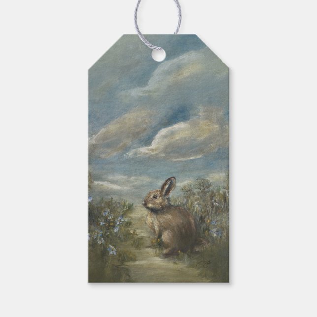 Hasenweg Geschenkanhänger (Vorderseite)