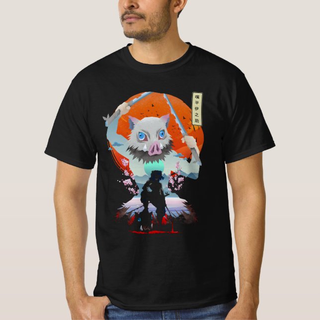 Hashibira Inosuke Xmas T-Shirt (Vorderseite)