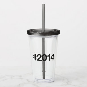 Hashtag 11 Geburtstag 2014 Acryltrinkbecher