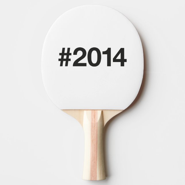 Hashtag 11 Geburtstag 2014 Tischtennis Schläger (Vorderseite)