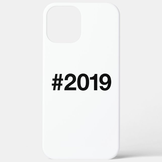 Hashtag 2019 6 Geburtstag Case-Mate iPhone Hülle (Rückseite)