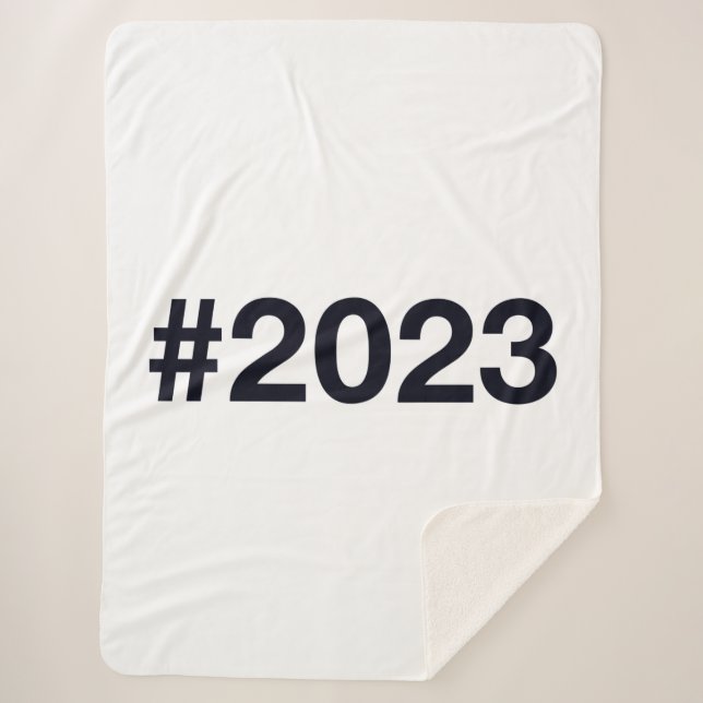 Hashtag 2023 sherpadecke (Vorderseite)