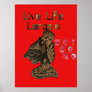 Hashtag 3D Indonesien Live Life Grosses HOharo Poster