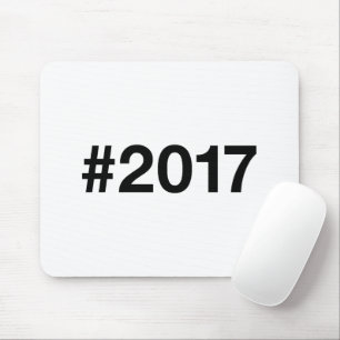 Hashtag 8 Geburtstag Jahr 2017 Mousepad