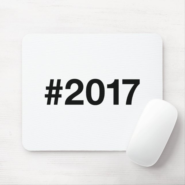 Hashtag 8 Geburtstag Jahr 2017 Mousepad (Mit Mouse)