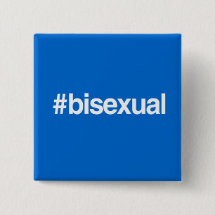 HASHTAG BISEXUELL BUTTON