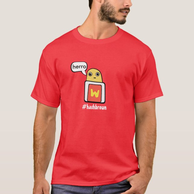 Hashtag Bratkartoffel T-Shirt (Vorderseite)