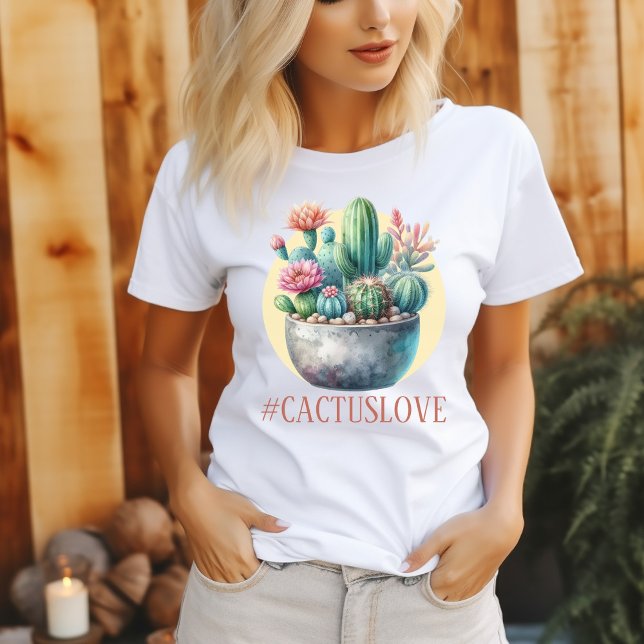 Hashtag Cactuslove Women's T - Shirt (Von Creator hochgeladen)